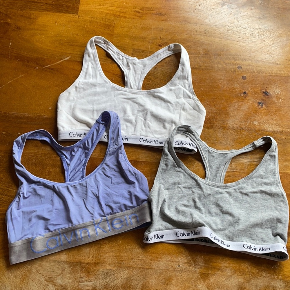 Calvin Klein sports bras